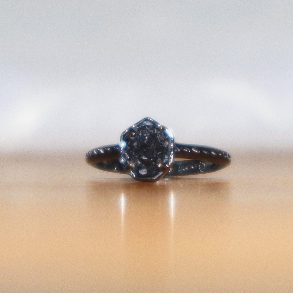 Kendra Scott Black Ring